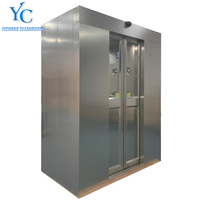 Système de verrouillage modulaire GMP Douche d'air en acier inoxydable pour salle blanche Douche d'air modulaire en acier inoxydable