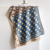 Châle long en cachemire VISROVER, style européen et américain, nouvelle collection automne-hiver, motif floral, élégant, imprimé double face, chaud, pour femme