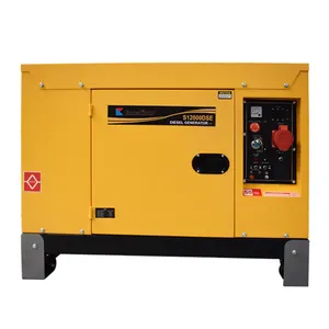 Home standby 10kva V-twin engine air cooled silent diesel generator