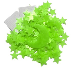 สติ๊กเกอร์ติดผนังรูปดาวเรืองแสง 3 มิติ สำหรับตกแต่งห้องเด็กในเทศกาลคริสต์มาส วัสดุเรซิ่น สไตล์อเมริกัน - Product Image 5