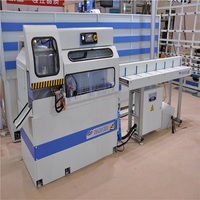 Machine à découper les coins en aluminium de haute précision PARKER avec moteur, lame de scie en métal dur pour l'acier inoxydable 380V 50HZ 2.6KW