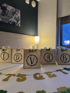 Bolsa de Yute Ecológica Personalizada con Logotipo, para Publicidad, Compras, Bodas, Despedidas de Soltera, Piscina, Necesidades de Damas de Honor - Product Image 2