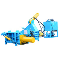Vente directe usine : Presse à balles hydraulique pour aluminium et acier inoxydable avec moteur 18,5 kW, haute productivité, compacteur de ferraille