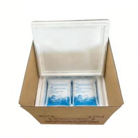 Boîte isotherme personnalisée en polystyrène de qualité alimentaire, glacière en polystyrène, boîte à fruits de mer et médicaments en mousse EPS