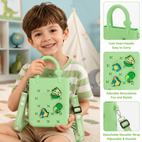 Sac à main mignon en silicone pour enfants, sac à bandoulière DIY pour filles, mini sac fourre-tout, cadeau tendance pour enfants