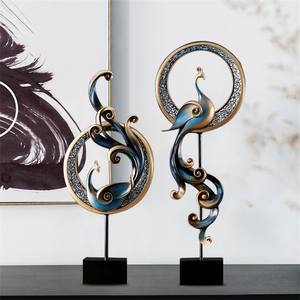 कस्टम सजावटी विंटेज राल परी कथा पशु बिक्री के लिए फीनिक्स पक्षी प्रतिमा - Product Image 2