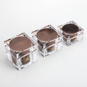 Sang Trọng Mỹ Phẩm Container 30G 50G <span class=keywords><strong>80G</strong></span> Bronze Vàng Vuông <span class=keywords><strong>Acrylic</strong></span> Kem <span class=keywords><strong>Jar</strong></span> Cho Mỹ Phẩm Mặt Kem <span class=keywords><strong>Jar</strong></span> - Product Image 2