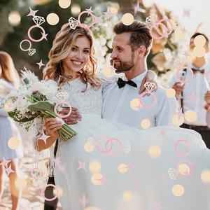 اصل جديد قصاصات عيد ميلاد سعيد ، ورق استحمام الطفل حلويات لديكور - Product Image 6