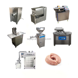 Juego completo de línea de producción de salchichas para la venta Equipo para hacer salchichas 220V Salchicha <span class=keywords><strong>Pollo</strong></span> <span class=keywords><strong>Horno</strong></span> para ahumar perros calientes - Product Image 3