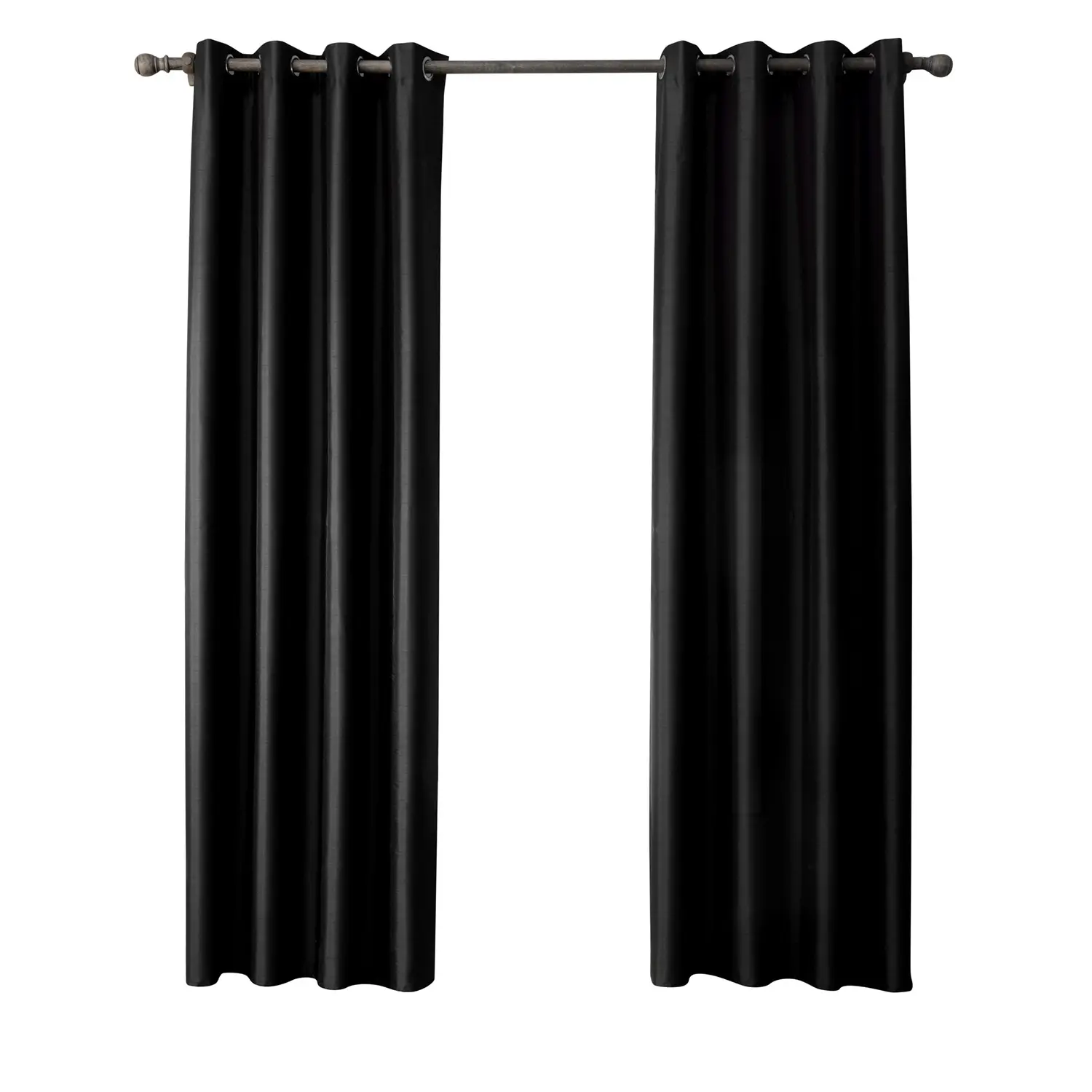 แสงหรูหราผ้าม่านทึบสูงเลียนแบบพระราชวังคู่พิมพ์ห้องนอนสีดำผ้าม่านสีดำสีดำและสีขาวผ้าม่านผ้า