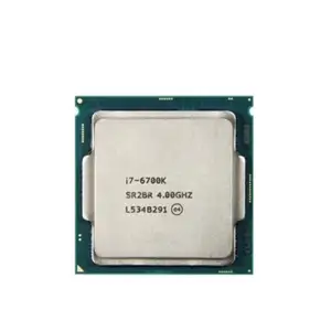 Бывший в употреблении настольный процессор I7 9700 6700k 2600 4770 3770 ГГц скоростной процессор графика Lga1151 300 серия 65 Вт