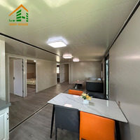 Maison modulaire préfabriquée extensible JHHY de 40 pieds à trois chambres avec un design moderne pour usage bureautique et résidentiel