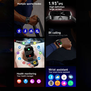 ساعة ذكية رياضية مقاومة للماء IP68 متوفرة في المخزون، طراز Z22 مع وظيفة الرد على المكالمات، متوافقة مع أندرويد/iOS، شاشة IPS - Product Image 5