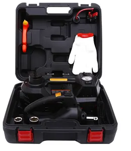 Portable 3in1 3ton Ce Iso Dc12v 5t Durable Electric Allied Hydraulic Car Floor Jack con luz Led y llave de impacto