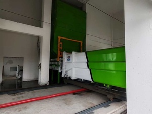 Station de transfert de déchets écologiques automatique, état neuf, station de compression des ordures, solution tout-en-un - Product Image 3