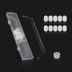 Kit de Diseño de Cejas, Microblading de Plástico, Maquillaje Permanente, Regla de Línea de <span class=keywords><strong>Flecha</strong></span>, Herramienta de Posicionamiento PMU - Product Image 2