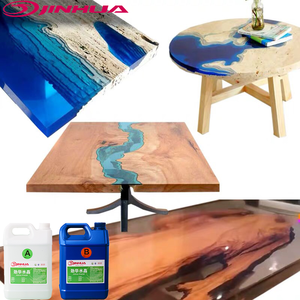 <span class=keywords><strong>Resina</strong></span> Epossidica Trasparente Cristallina Colla AB per Colata di Tavoli Effetto Fiume - Product Image 6