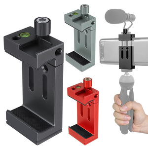 FEICHAO Support de téléphone en métal avec pince pour trépied, compatible <span class=keywords><strong>P40</strong></span>/Mate40 <span class=keywords><strong>Android</strong></span> et iPhone 17 16 <span class=keywords><strong>Pro</strong></span> MAX /15/12, support de fixation à griffe froide - Product Image 2