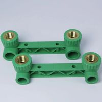 Raccords d'alimentation en eau de plomberie en laiton de haute qualité Ppr Joint fileté mâle femelle