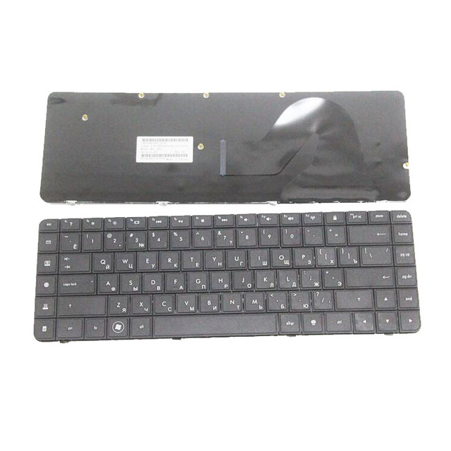 Laptop Russian RU Black Keyboard for HP Compaq Presario CQ56 G56 CQ62 G62
