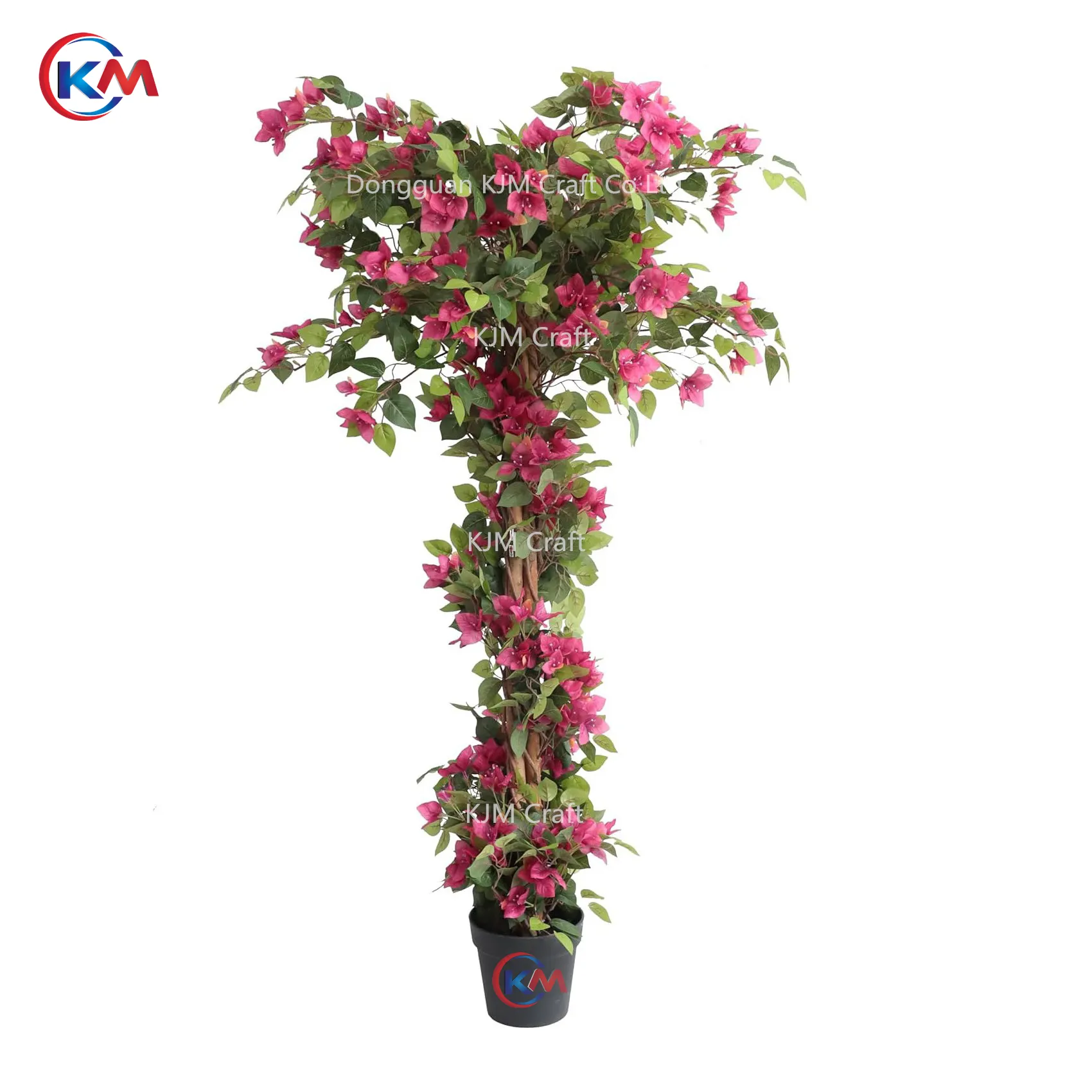 Exclusive Design Artificial Bougainvillea Tree with Flowers Faux Bougainvillea Artificial Flowers Blooming Tree for Decor Indoor