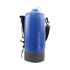 Échantillon Gratuit - Pompe de Douche Solaire Portable 20L 30L pour Camping et Extérieur, Sac de Douche en PVC à Mailles pour Stockage d'Eau - Product Image 5