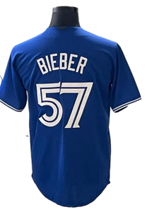 Jersey de Béisbol <span class=keywords><strong>Azul</strong></span> Completo con Costuras Toronto 2026 para Hombre # 27 Guerrero Jr # 11 Bichette # 30 Camisetas de Béisbol de Poliéster Kirk para Jugadores - Product Image 5