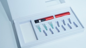 Eco Friendly Art Paper Flat <b>Box</b> Custom Logo Printed Reusable Kit <b>Folder</b> for 3ml Dosing Pens - Product Image 4