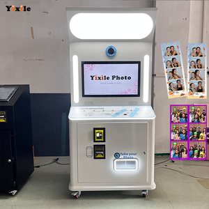 Yixile Korean Style Self-Service Photo Booth Selfie Machine <b>Camera</b> 27 Inch Touch Screen Instant <b>Printing</b> Kiosk Vending Printer - Product Image 5