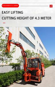 Élagueuse diesel multifonctionnelle à bras articulé, haute puissance, pour arbres de route, haies, fermes, pépinières, parcs, garantie d'un an, <span class=keywords><strong>prix</strong></span> bas - Product Image 4