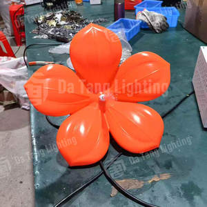 Lampe décorative à fleurs de kapok, IP65, pour installation extérieure dans les parcs, lampe d'ambiance - Product Image 5