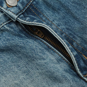 الرجال عالية الشارع النمط الأمريكيين عارضة فضفاضة الساق لوب السراويل التباين اللون بخاخ الطلاء غسل المياه الجينز الصلبة الرجال - Product Image 3