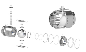 Vannes à boisseau sphérique manuelles en acier au carbone pour pipelines, raccordement à bride 4 pouces, conformes 6D/API 607, OEM disponible, haute performance - Product Image 5