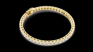 Brazalete de Tenis con Diamantes Cultivados en Laboratorio en Oro de 14K y 18K con Diamantes Certificados por IGI con un Brillo Atemporal - Product Image 2
