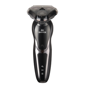 Afeitadora Rotativa para Hombre, Triple Cuchilla, Impermeable, Recargable por USB, Inalámbrica, Portátil, para el Hogar, para el Cuidado de la Barba, Afeitado con Triple Cuchilla - Product Image 3