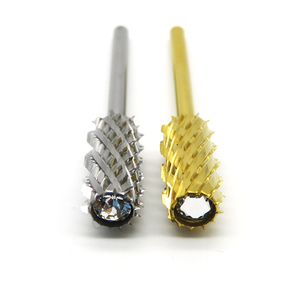 Đầu mài móng kim loại 4XC mới nhất, mũi khoan cắt da, mũi khoan móng tay bằng cacbua tungsten pha lê dùng cho làm móng - Product Image 4