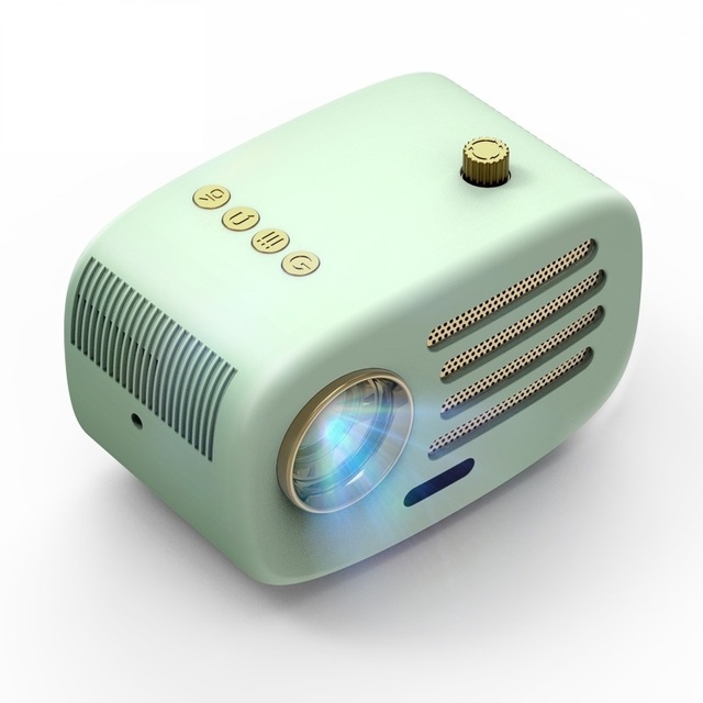 Vintage Portable Projector AUN PH30S 150 ANSI Lumens 1280x720P Android 9.0 LED Mini Projector
