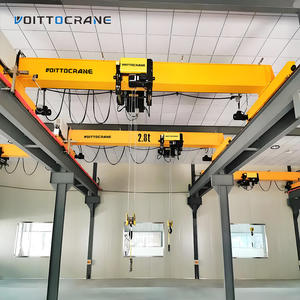 Grúa Puente Monoviga de Alta Calidad Industrial, Tipo HD, de 1, 2, 3, 5, <span class=keywords><strong>10</strong></span>, 16 y 20 Toneladas, con Polipasto Europeo - Product Image 5