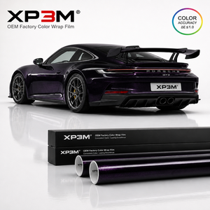 ฟิล์มหุ้มรถยนต์ XP3M สีเมทัลลิกอเมทิสต์ OEM เงาแบบ TPU ความหนา 7.5 มิล ฟื้นฟูตัวเองได้ ป้องกันรอยขีดข่วน ป้องกันการเหลือง ฐาน TPU Covestro - Product Image 1
