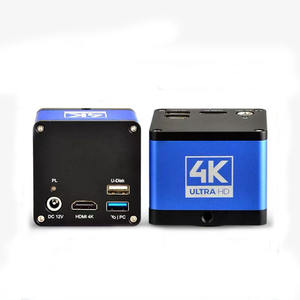 SCIENTIFIC RESEARCH INDUSTRIAL LAB ALL 4K Mono <span class=keywords><strong>Biological</strong></span> Trinocular <span class=keywords><strong>Microscope</strong></span>ビデオ録画測定用顕微鏡カメラ - Product Image 1