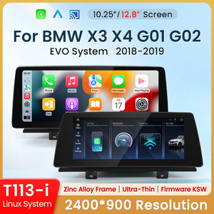 HFmidia 2026 New Linux <b>System</b> 10.25 12.8inch Thin Screen For BMW X3 Series G01 G02 EVO Wireless CarPlay Auto Car Video Players - Product Image 2
