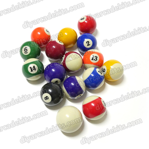 Ucuz fiyat küçük bilardo masa Snooker oyun parçaları aile kapalı bilardo 6FT/8FT/9FT 6cm beyaz satılık havuz topları - Product Image 3