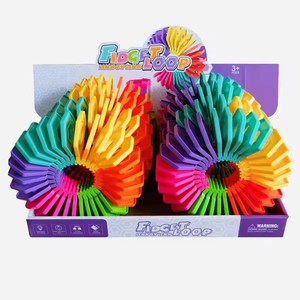 Jinying Hot Sale Novelty Slink Fidget Loop <b>Toys</b> Link by Link Rainbow <b>Stress</b> <b>Relief</b> <b>Toys</b> for Kids - Product Image 4