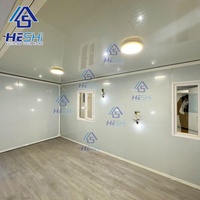 Maison préfabriquée extensible sur mesure en conteneur de 20 pieds ou 40 pieds, villa préfabriquée, maison à deux chambres, construction immobilière