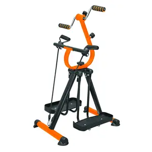 Indoor Spacewalk Fitness Equipment Folds Multi Directional Leg Swing Exercise Machine