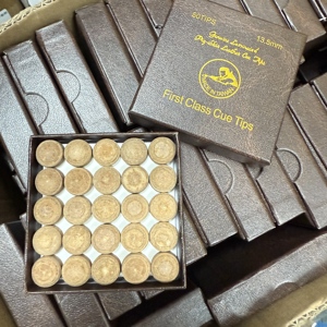 Puntali per Stecca da Biliardo Laminati Taiwan Hercules di <span class=keywords><strong>Prima</strong></span> Qualità 10/11/12/13mm in Pelle per Snooker e Biliardo - Product Image 1