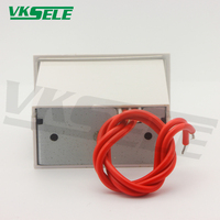 Compteurs électromagnétiques VKSELE MCF-6X, compteur horaire industriel à 6 chiffres, affichage LED, AC/DC 110V-220V/12V-24V DC 20x/s AC 10x/s