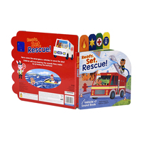 Impression de livres cartonnés découpés sur mesure, livre de coloriage pour enfants à couverture rigide personnalisée, service d'impression de livres cartonnés pour enfants sur mesure