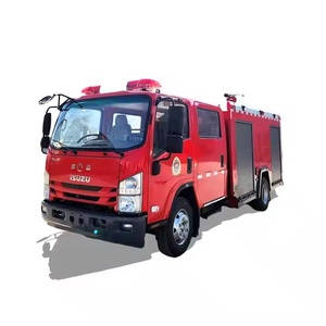 Camión <span class=keywords><strong>de</strong></span> <span class=keywords><strong>Bomberos</strong></span> Isuzu ELF <span class=keywords><strong>de</strong></span> Doble Cabina con Tanque <span class=keywords><strong>de</strong></span> Agua y Espuma <span class=keywords><strong>de</strong></span> 4000L, Mini Camión <span class=keywords><strong>de</strong></span> <span class=keywords><strong>Bomberos</strong></span> para Rescate <span class=keywords><strong>de</strong></span> Emergencia Rural y Municipal - Product Image 2