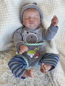 Rompecabezas <span class=keywords><strong>de</strong></span> <span class=keywords><strong>Silicona</strong></span> para Bebés, Manualidades, <span class=keywords><strong>Miniatura</strong></span> <span class=keywords><strong>de</strong></span> Cuerpo Completo, Tapete <span class=keywords><strong>de</strong></span> Juego para Rincón <span class=keywords><strong>de</strong></span> Libros, Muñeca Reborn - Product Image 2